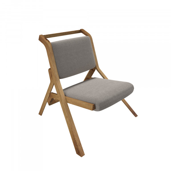 Comfortable wooden chair